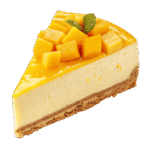 Coconut & Mango Cheesecake
