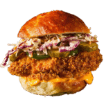 Spicy Dipped Chicken Burger